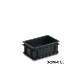 Плоскодонный  контейнер   ESD Rako 3-206-0 EL