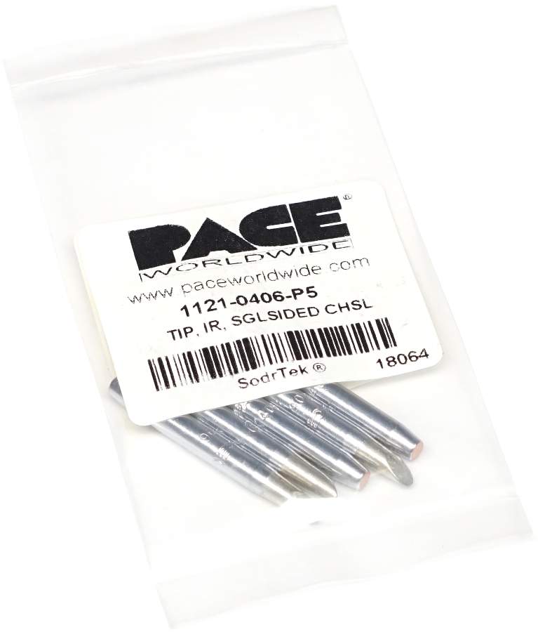 PACE 1121-0406-P5. Наконечник PS односторонний срез 3,3мм (уп. 5шт)