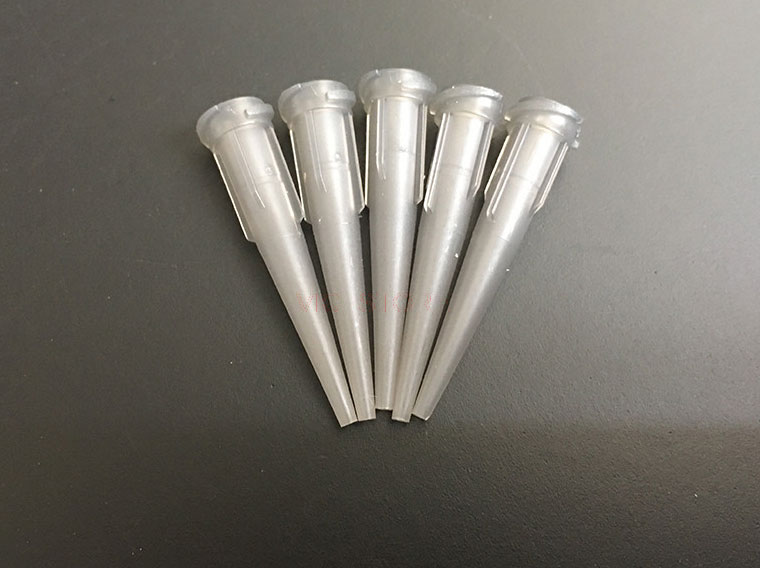 VMATIC VCX16-1000. Иглы пластиковые конические TT 16G ID 1.20+/-0.03 Grey (1000 шт)