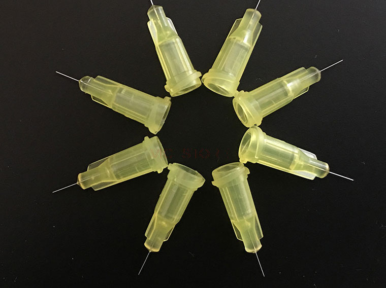 Наконечник для VMATIC VCL32025 дозатора TE 32G X 1/4" YELLOW DIAM 0.11 x 0.23MM (QTY=50)