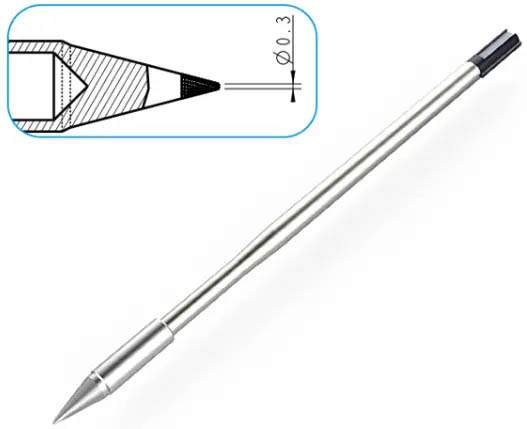 Atten T130-0.3Si. Картридж-наконечник для GT-Y130, конус 0.3мм