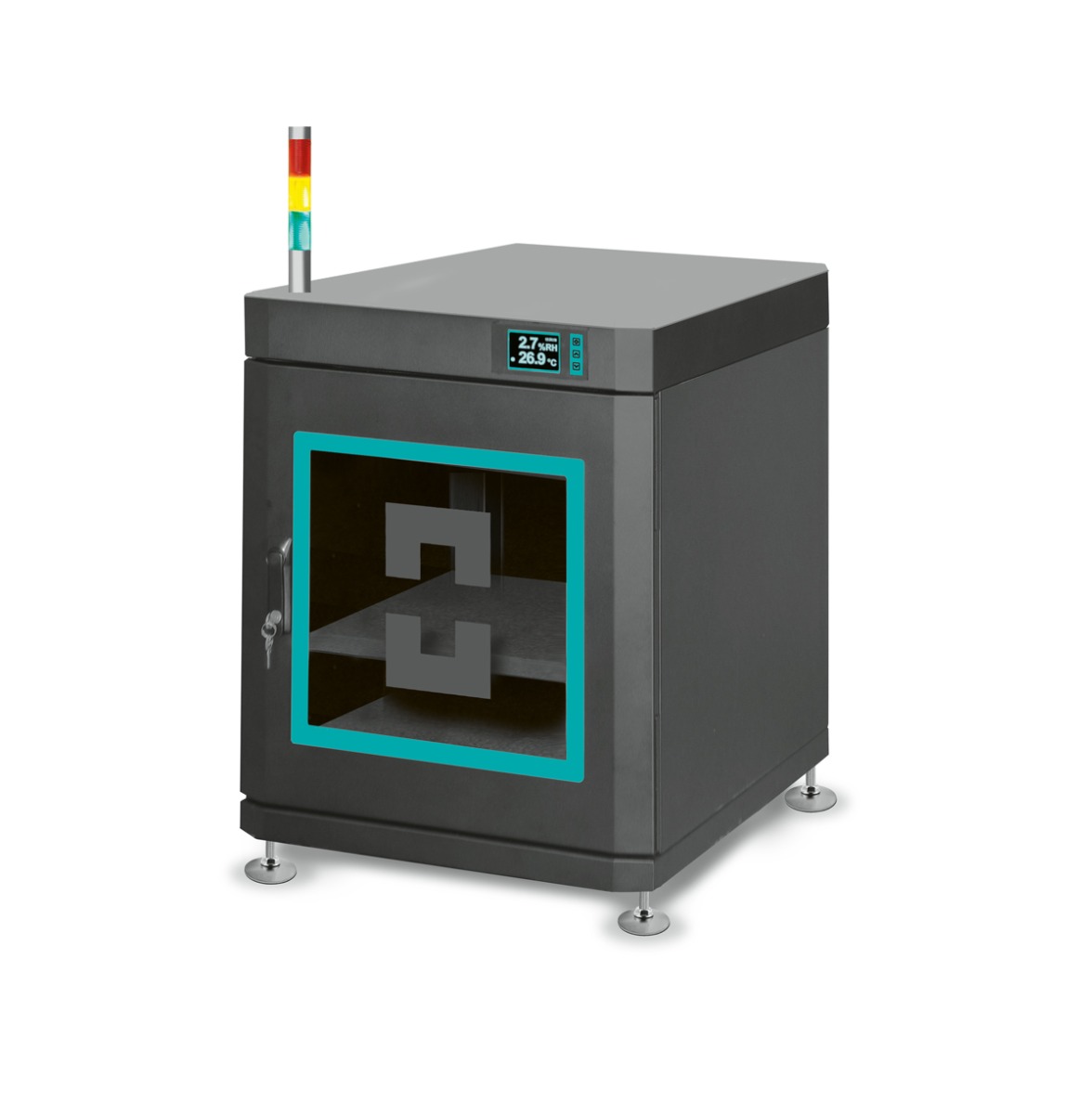 Шкаф сухого хранения DC-1B, черный