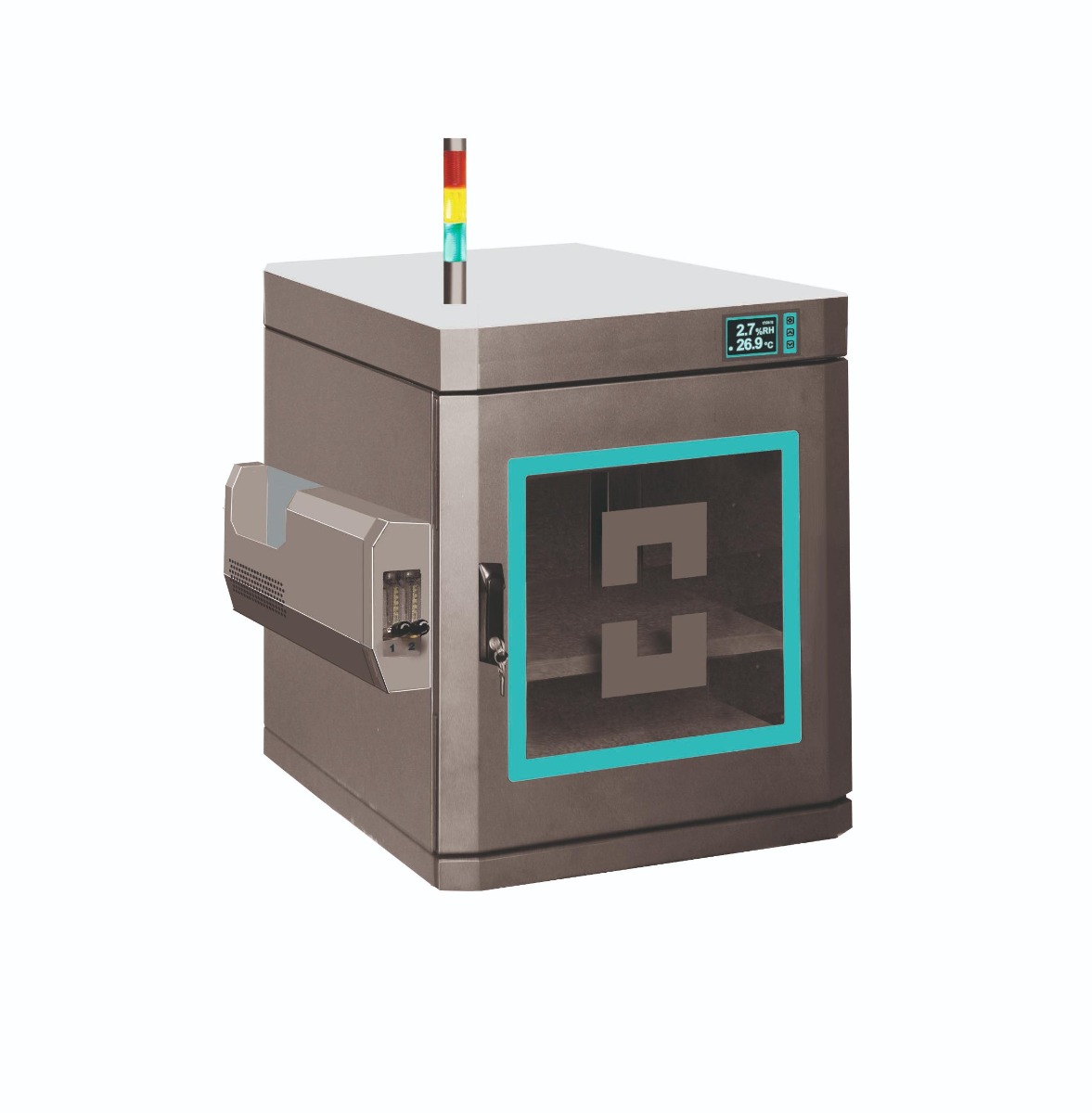 Шкаф сухого хранения DC-1G, серый