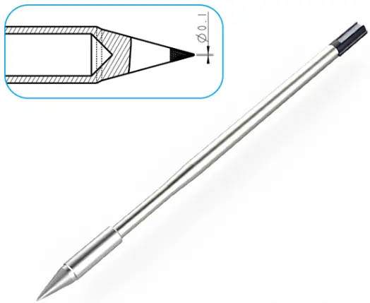 Atten T9130-0.1Si. Картридж-наконечник для ST-1509-130, конус 0.1мм
