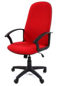 Офисное кресло CHAIRMAN 289 NEW, ткань стандарт,  красный