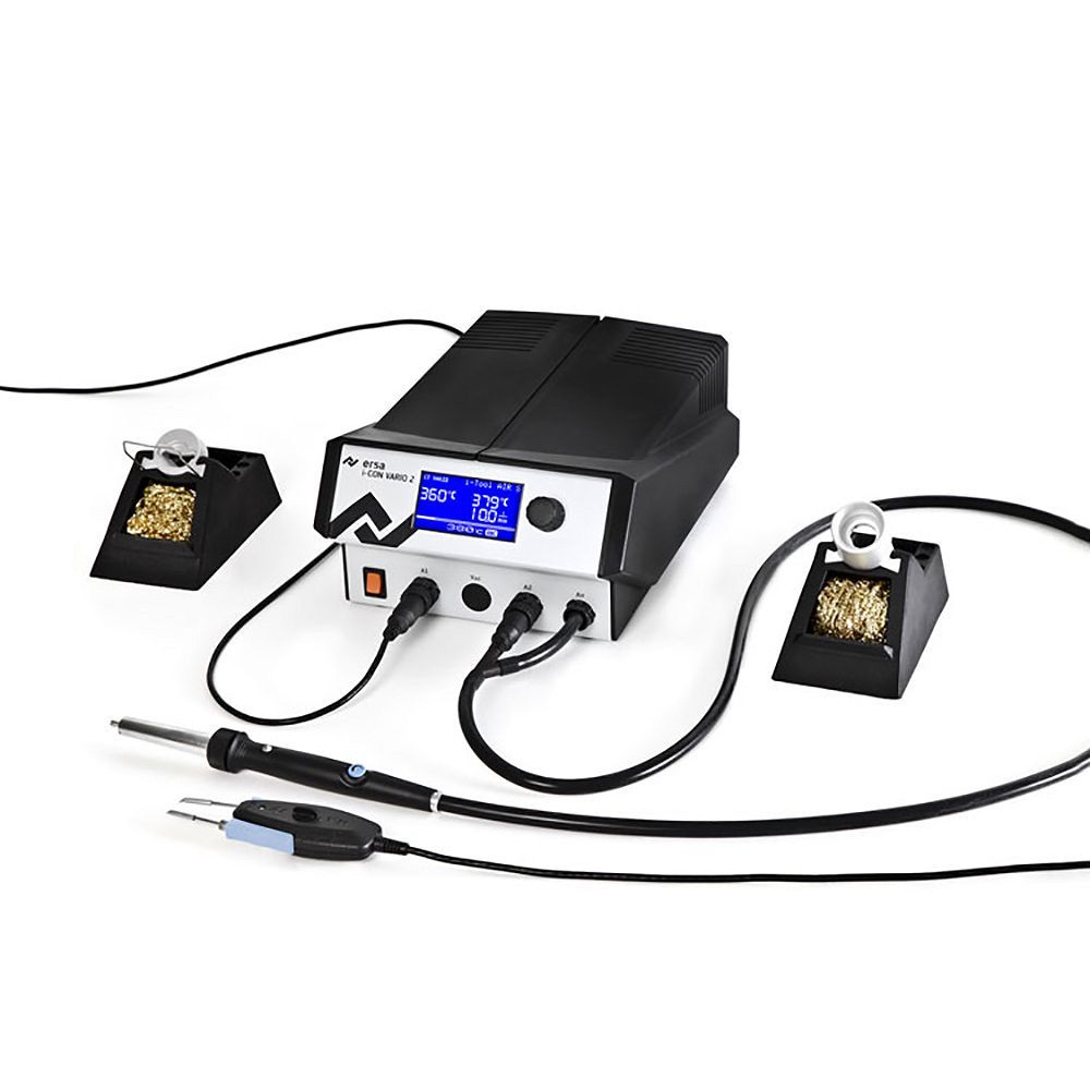 Паяльная станция Ersa i-CON VARIO 2 с инструментами i-TOOL AIR S и CHIP TOOL VARIO (0ICV2000AC)