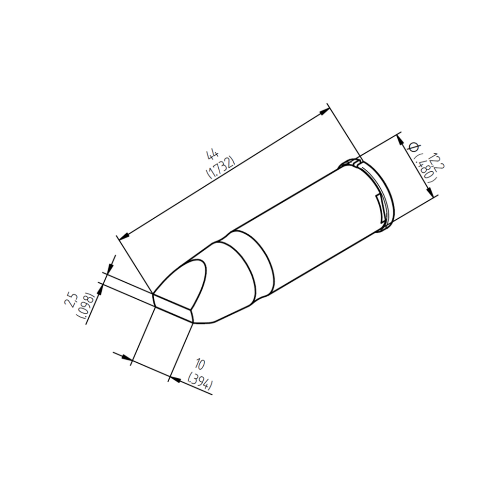 Наконечник Ersa 0242CDLF100