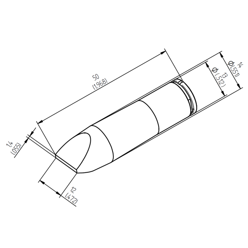 Наконечник Ersa 0242CDLF120