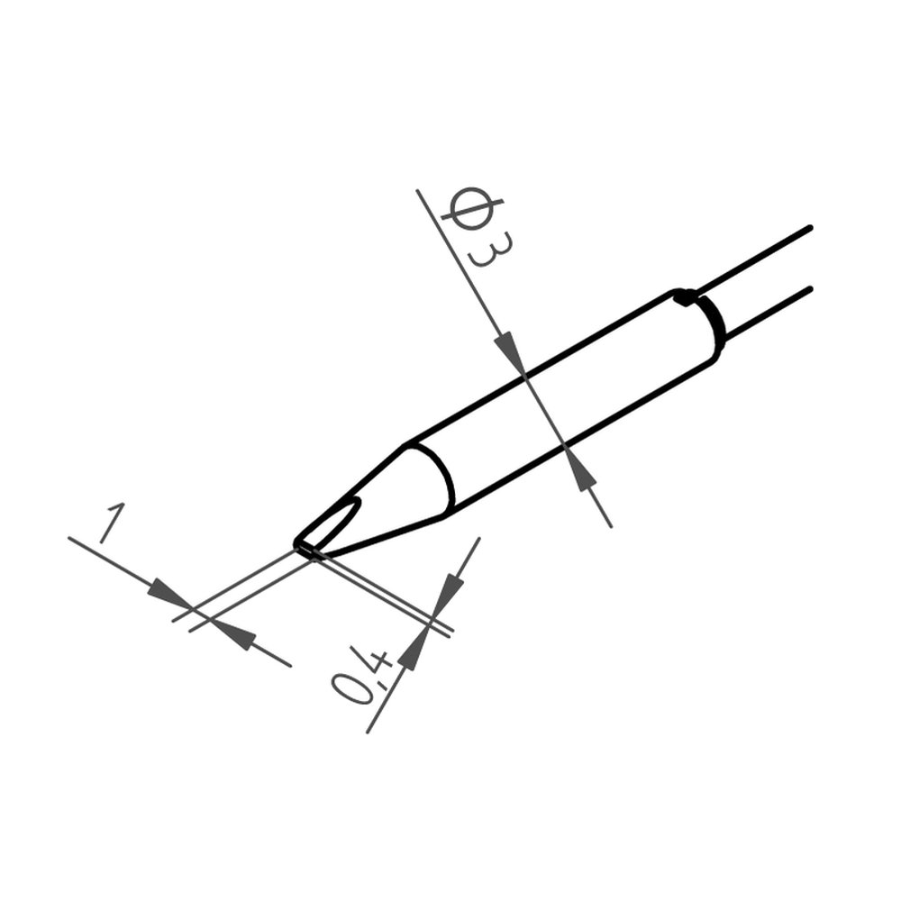 Наконечники ERSA 0462CDLF010
