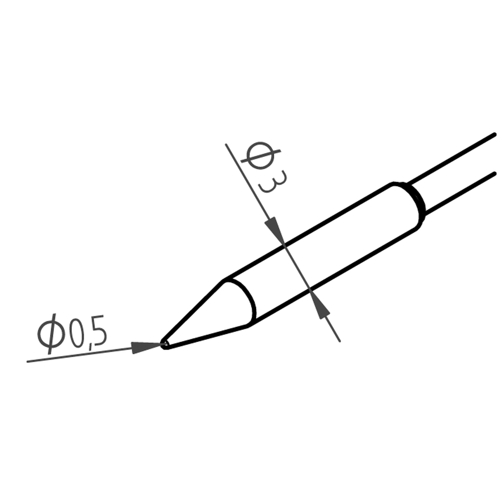 Наконечники ERSA 0462PDLF005