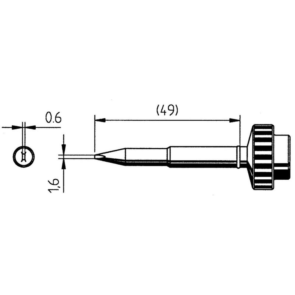 Наконечник ERSA 0612ADLF