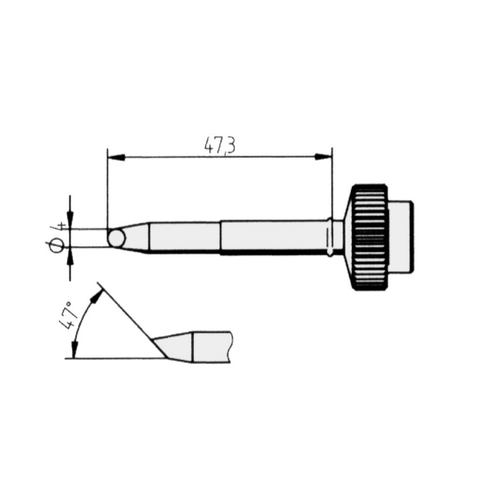 Наконечник ERSA 0612WDLF