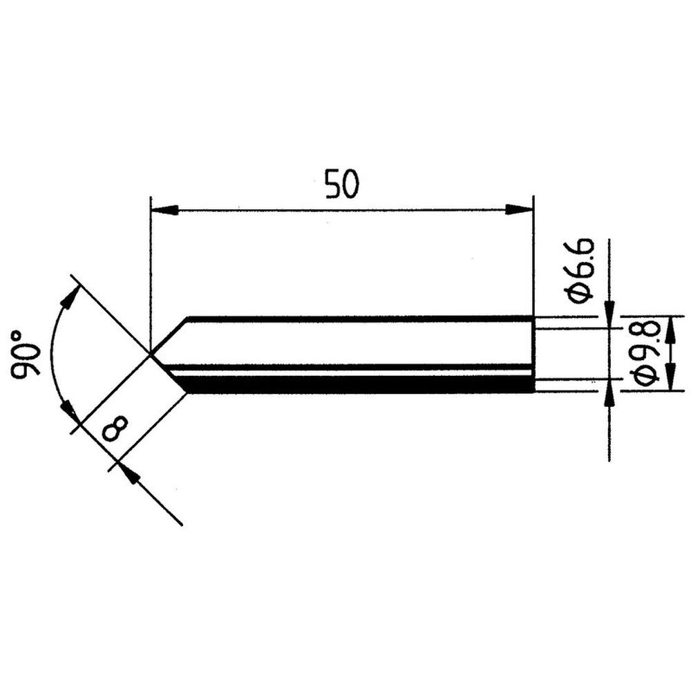 Наконечник ERSA 0832MDLF