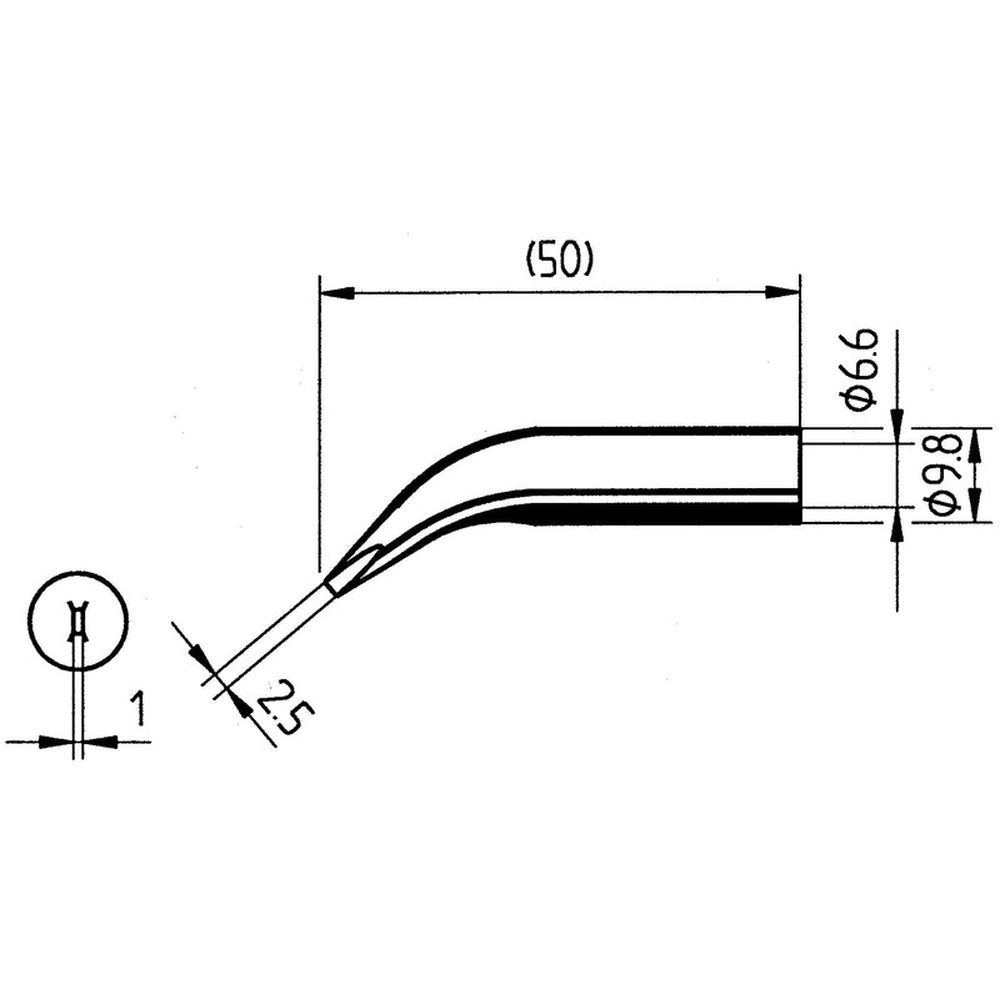 Копия  наконечника ERSA d-0832WD