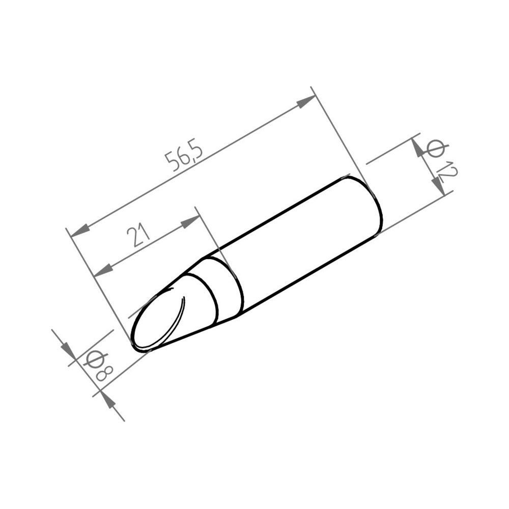 Наконечник ERSA 0852GD