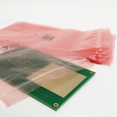 Пакет антистатический рассеивающий SAZ 80х120 40мкм 100 шт. Zip ELS