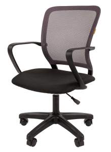 Офисное кресло CHAIRMAN 698 LT, ткань стандарт/сетчатый акрил,  серый