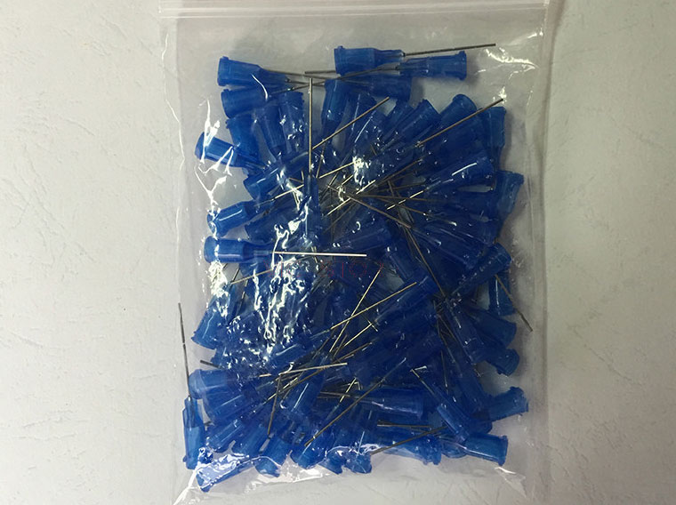 VMATIC VCL22150. Наконечник дозатора TE 22G X 1 1/2" BLUE DIAM 0.41 x 0.73MM (QTY=50)