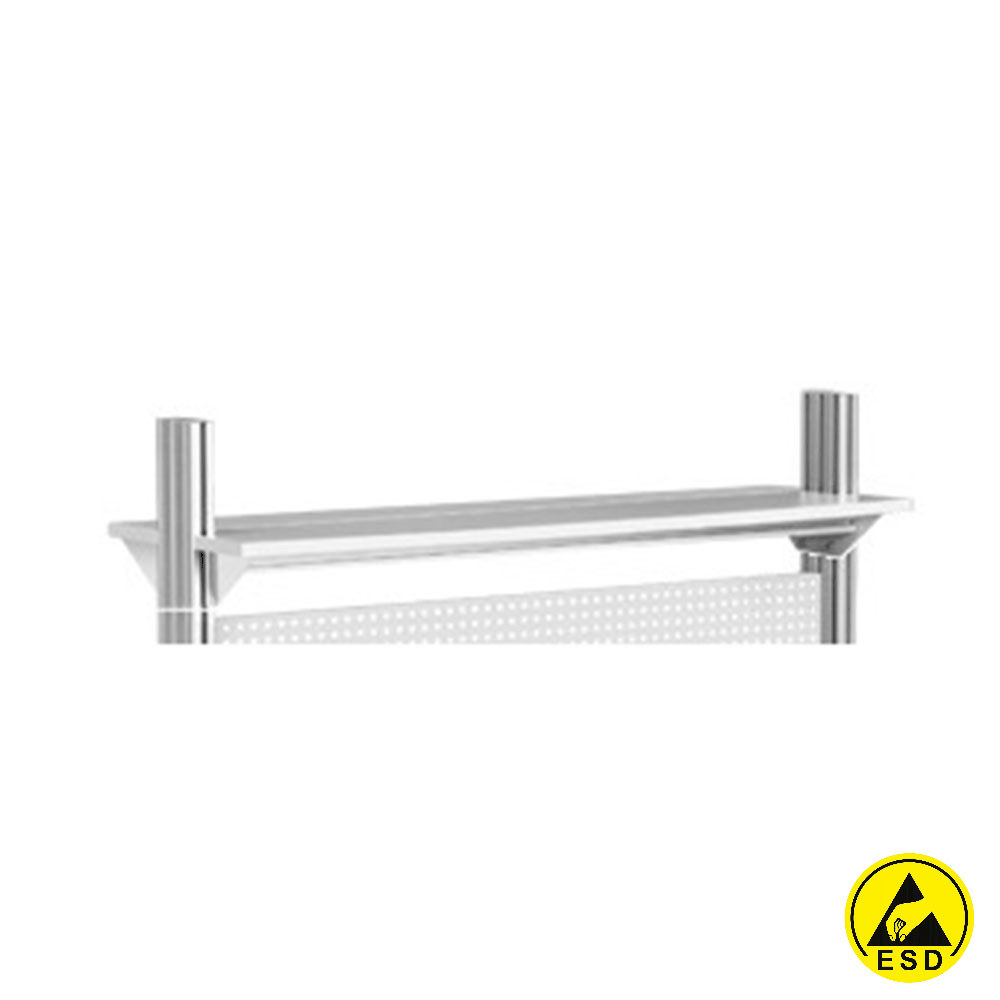 Дополнительная двойная антистатическая полка для оборудования (для островных столов серии АЛЬЯНС) АЛ-О-ПО-15/1-3 ESD