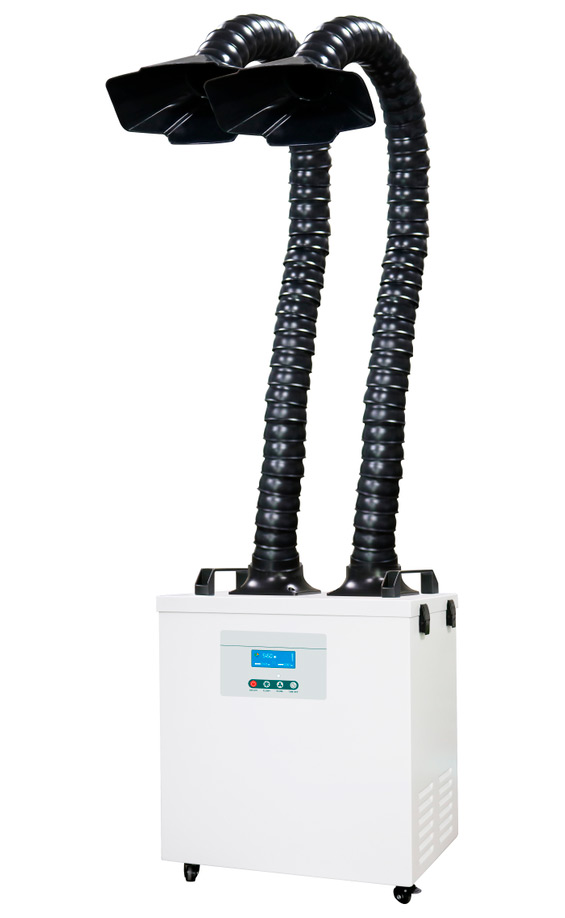 Дымоуловитель FUMECLEAR FC-3002-50 с дымоприемниками 2х50мм