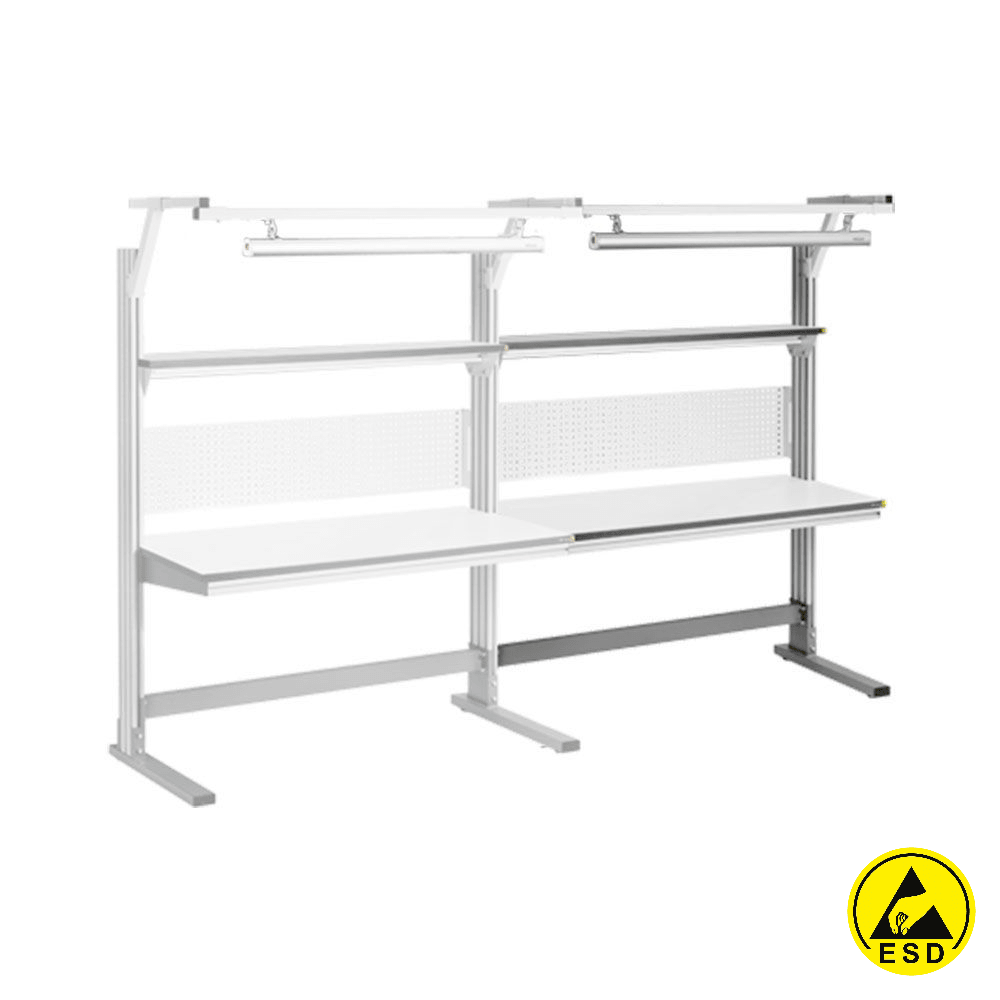 Комплект АЛЬЯНС антистатический островной дополнительный со светодиодным светильником АЛ-О/Д-С2-12-7 ESD