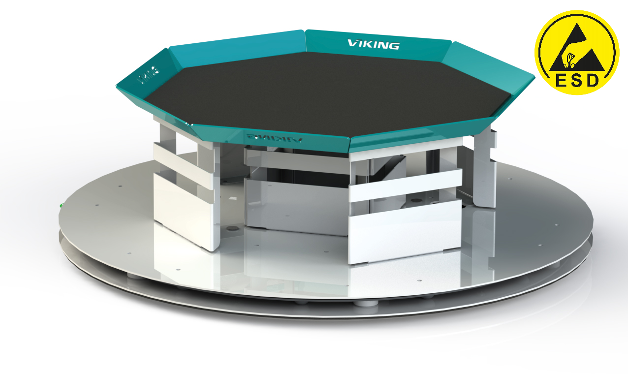 VKG НПП/Л-45 ESD Модульная система настольных поворотных платформ