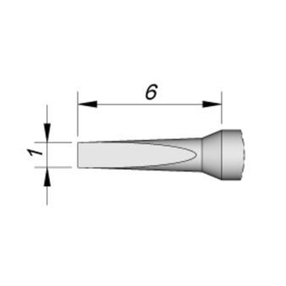 Наконечник JBC C105-115 из нержавеющей стали