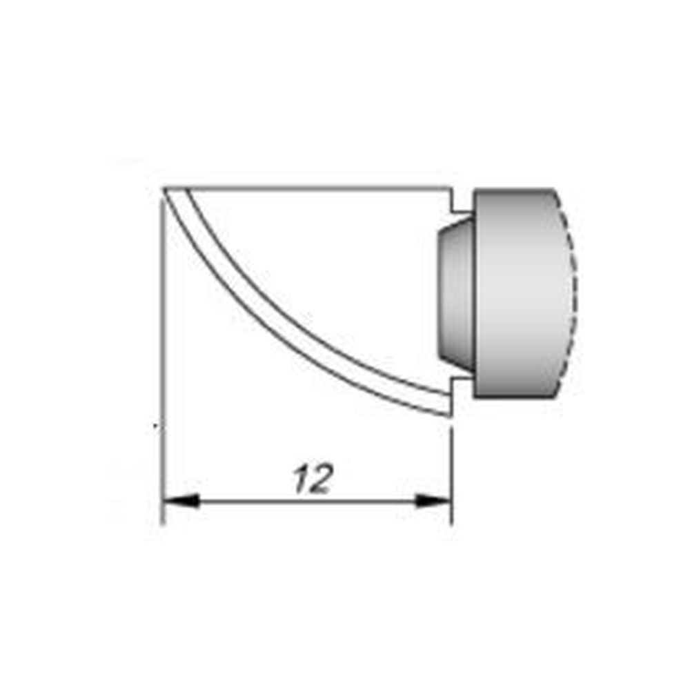 Наконечник JBC C245-138 нож для пластмасс и резины 12,0 мм