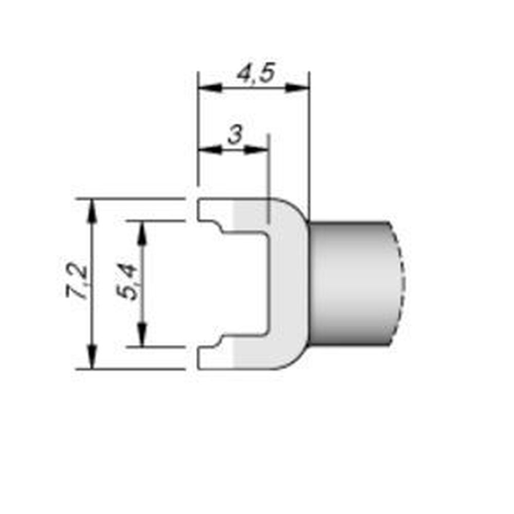 Наконечник JBC C245-220 Tunnel 5,4 х 6,0 мм