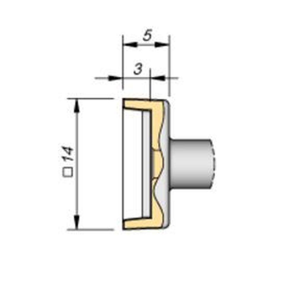 Наконечник JBC C245-224 QFP/PLCC 12,0 x 12,0 мм