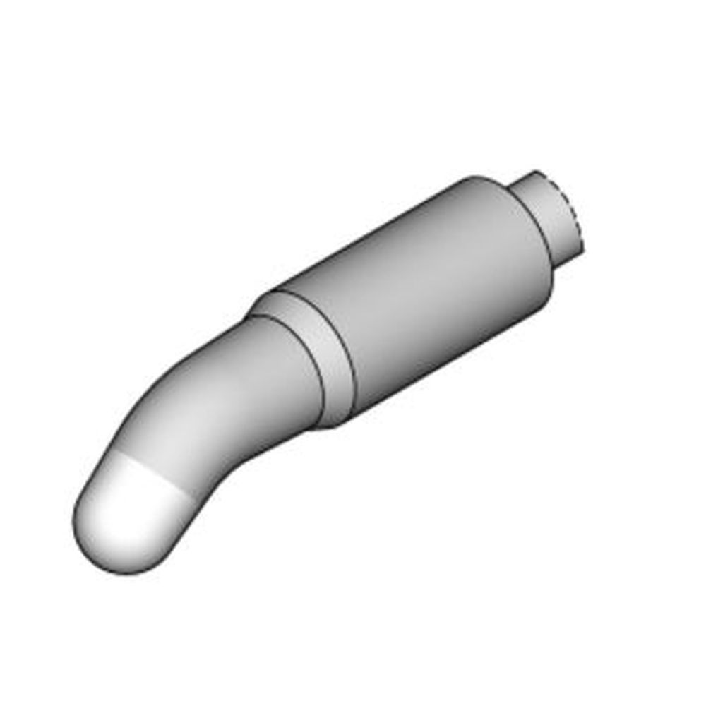 Наконечник JBC C245-628 конический 4,0 мм (изогнутый, высокая теплопередача)