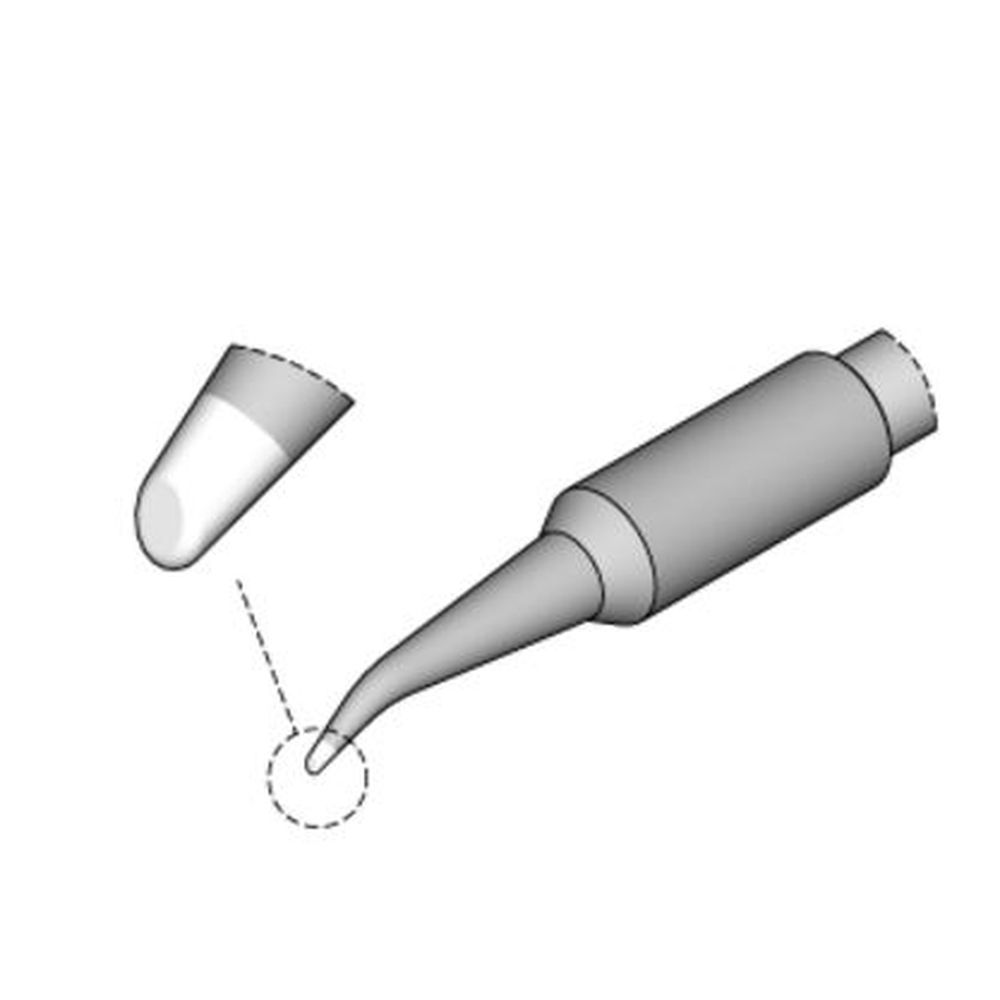 Наконечник JBC C245-749 скошенный 0,6 мм (изогнутый)