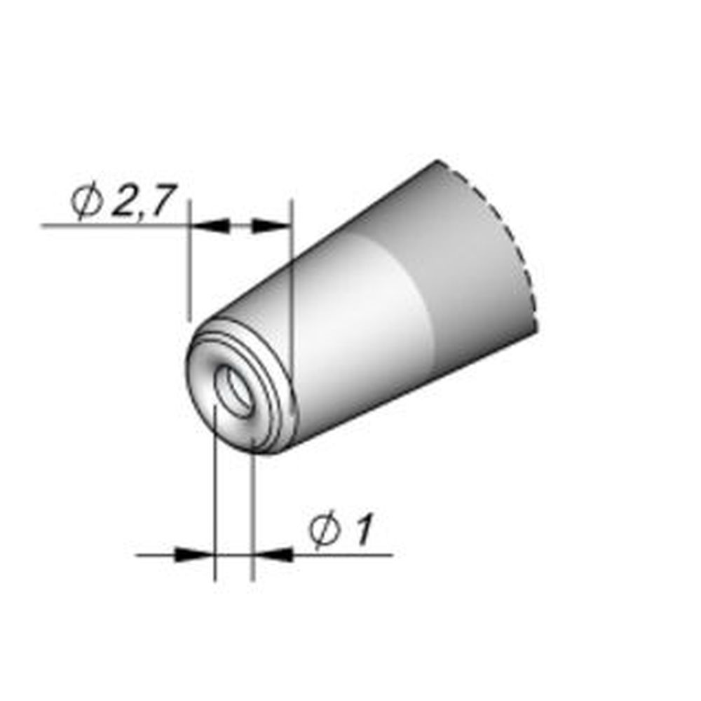 Наконечник JBC C560-003 демонтажный 1,0 мм