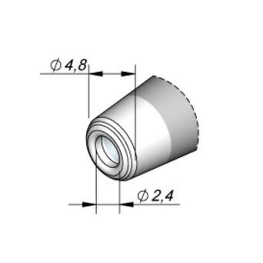 Наконечник JBC C560-007 демонтажный 2,4 мм