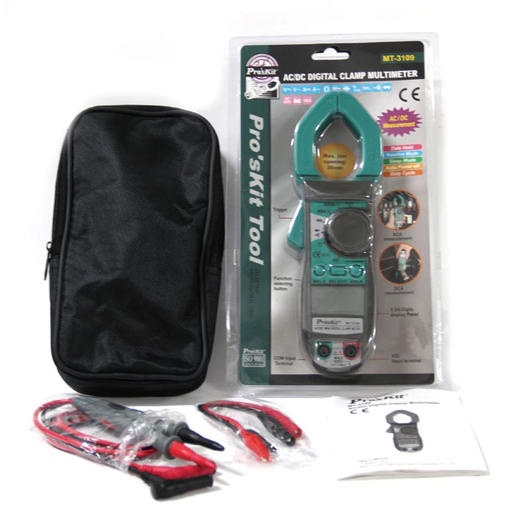 Цифровые токоизмерительные клещи ProsKit MT-3109