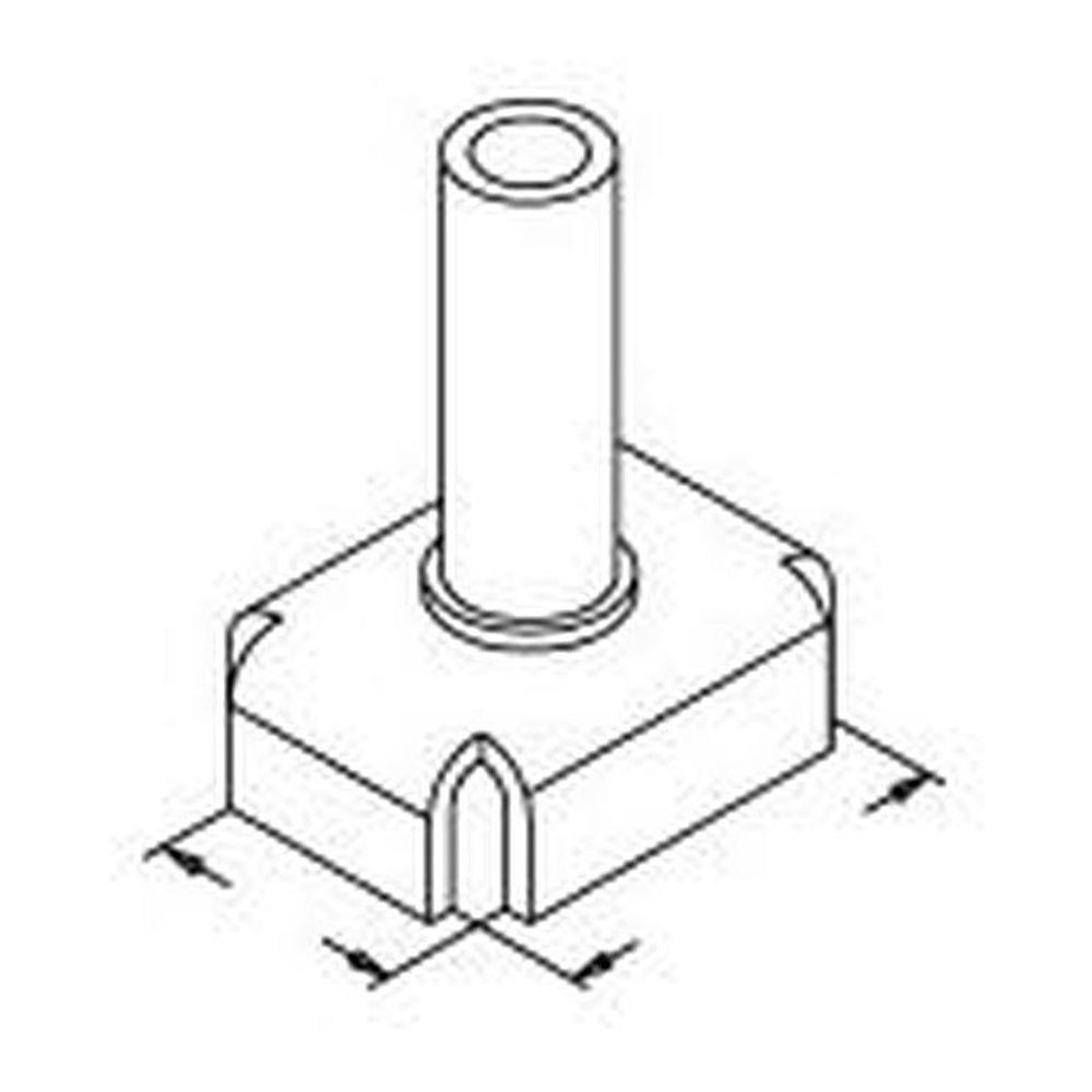Pace 1121-0322-001. Наконечник для TP-65 (FlatPack) 15,5 х 21,6мм