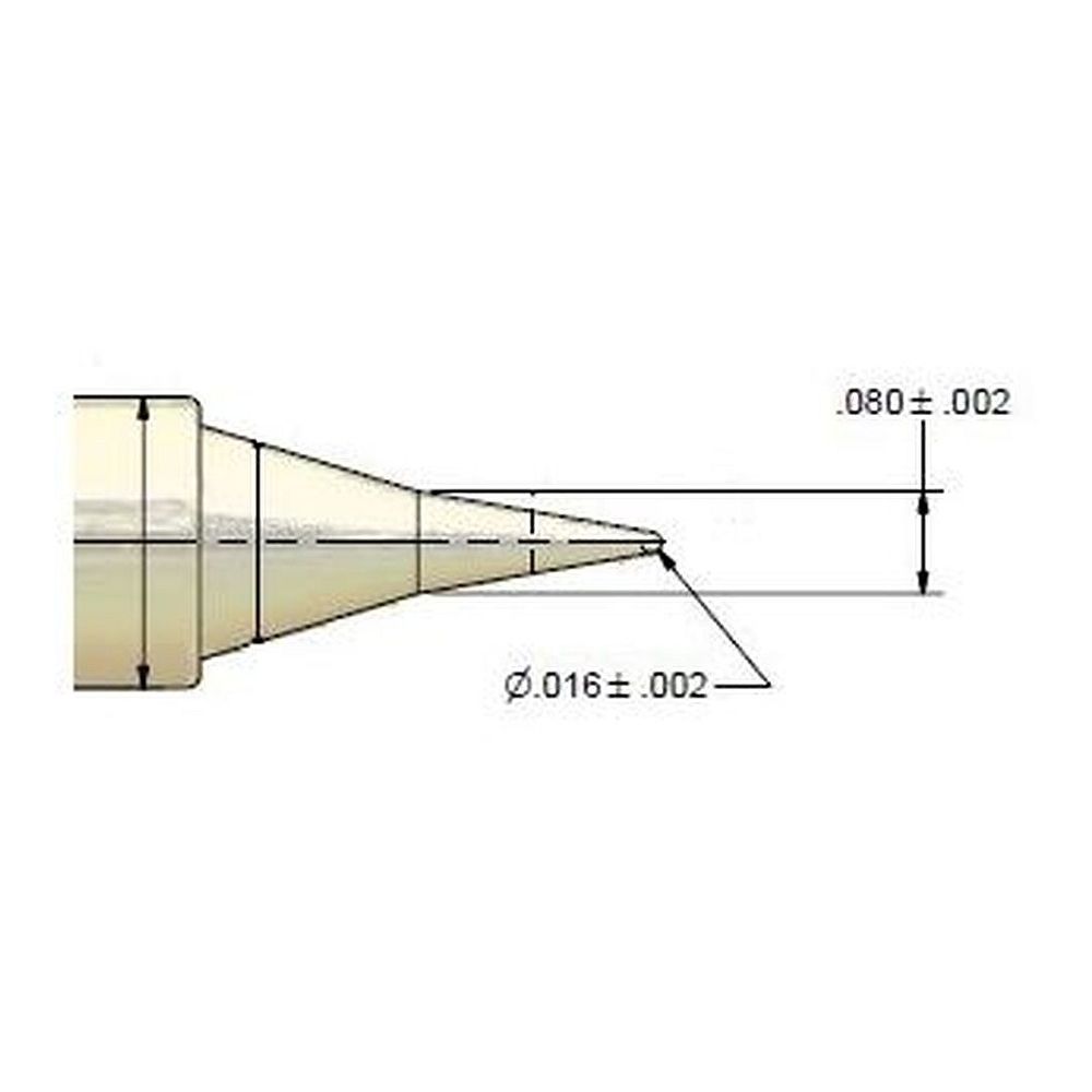 PACE 1128-0002. Наконечник WJS HP 0.4мм конический .