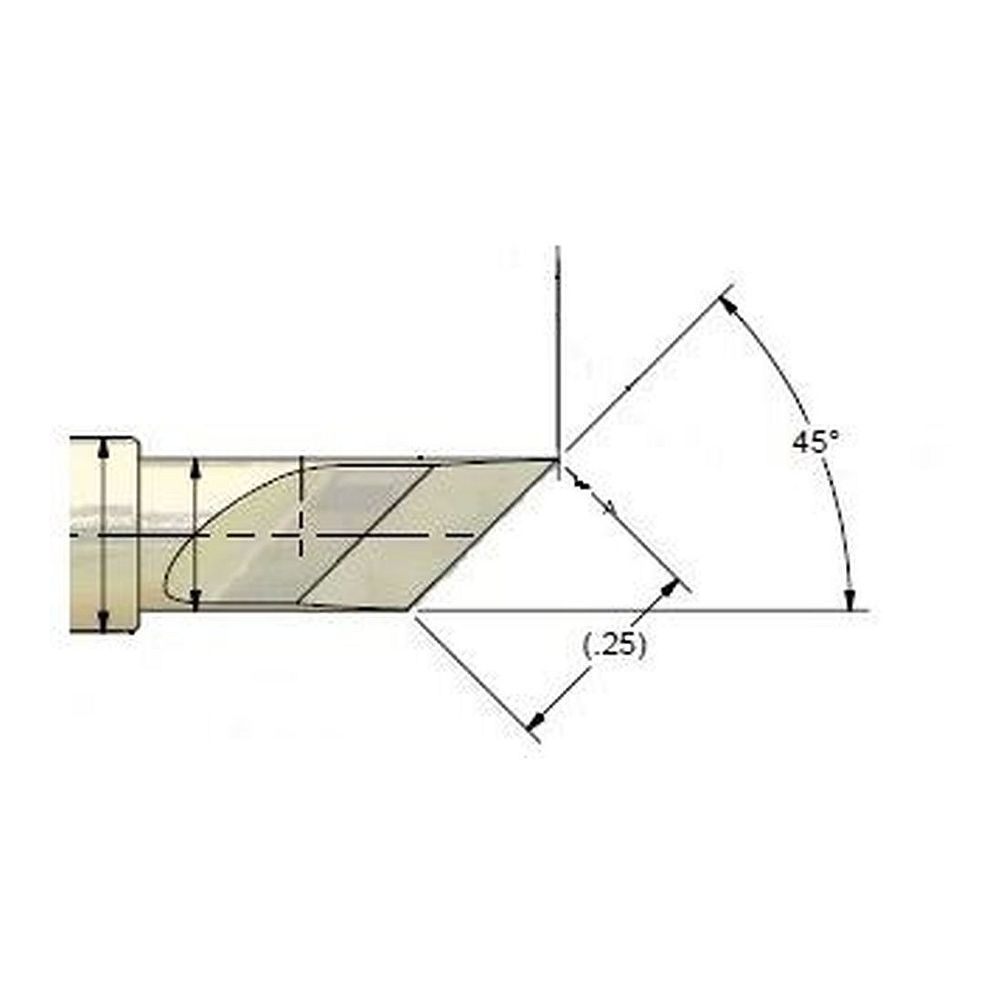 PACE 1128-0037 Наконечник WJS HP 6.4мм ножевидный