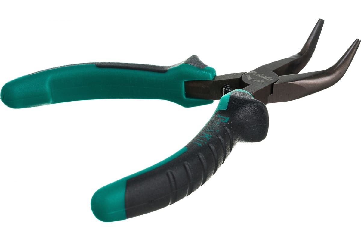 Длиногубцы с загнутыми концами ProsKit PM-755 (130 мм.)