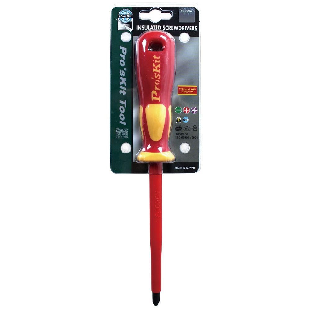 Отвертка диэлектрическая крестовая ProsKit SD-800-P3