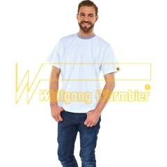 Warmbier 2653.T.S. ESD-T-Shirt rundhals, S, weiß